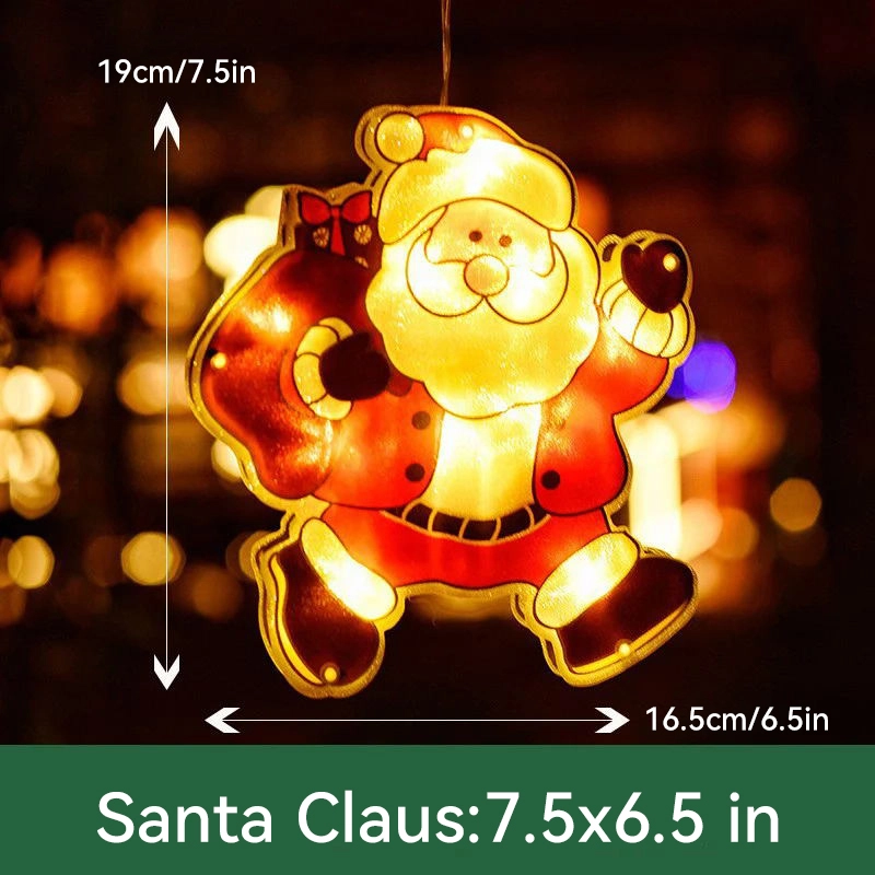 CHRISTMAS PRE-SALE 50%OFF NOWđChristmas Window Hanging Lights