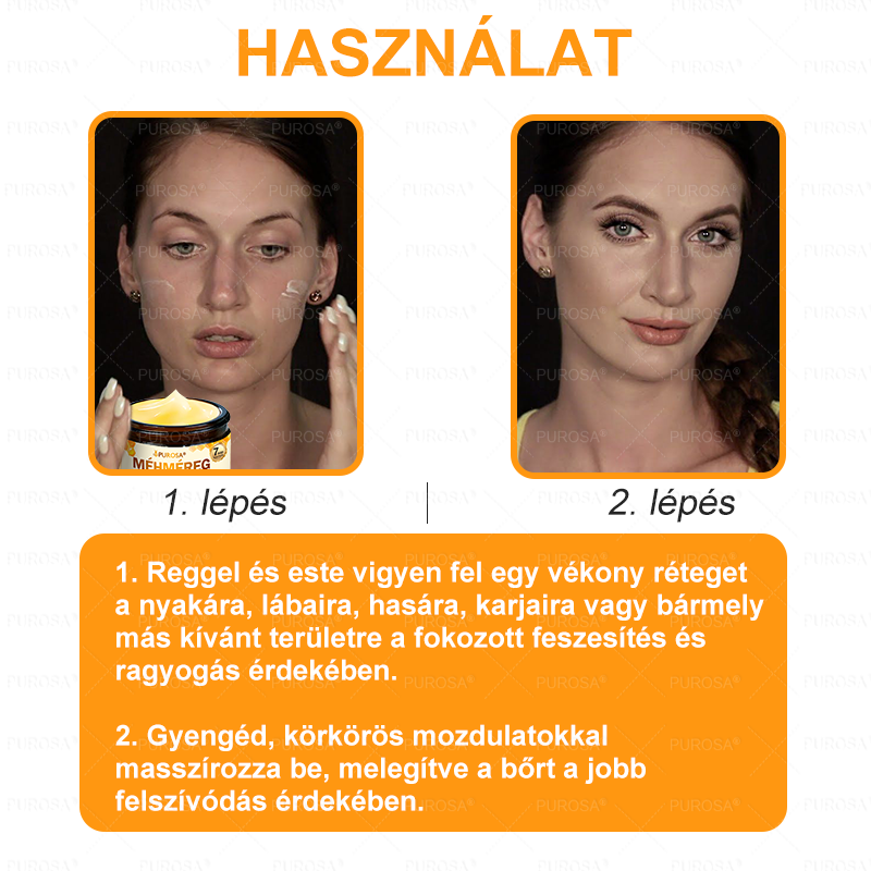 Magyarországról készült és szállított🐝🌸PUROSA® Méhméreg Bőrfelújító Krém 🔥 UTOLSÓ NAP – 80% KEDVEZMÉNY🔥