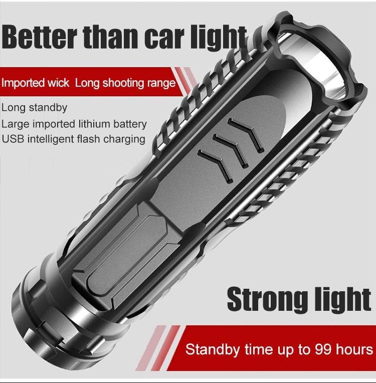 (đ„Last Day Promotion - 49% off)2024Multifunctional Rechargeable Flashlight