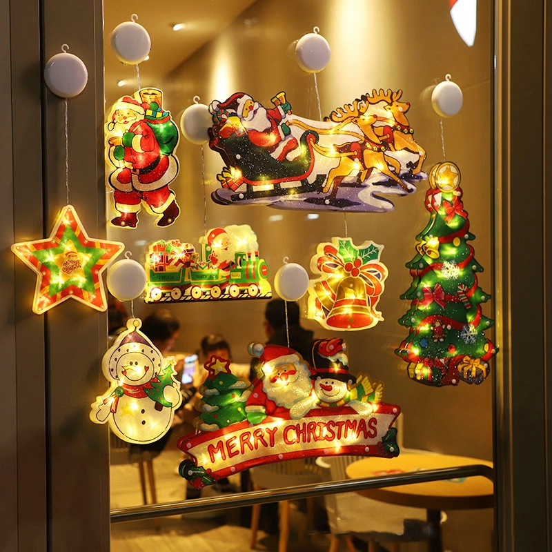 CHRISTMAS PRE-SALE 50%OFF NOWđChristmas Window Hanging Lights