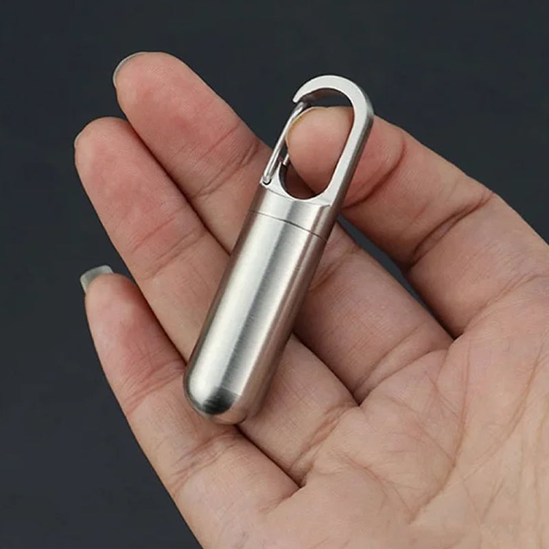 (đ„Last Day Promotion - 49% off)2024-Moisture-proof and Waterproof Stainless Steel Sealed Storage Bottle